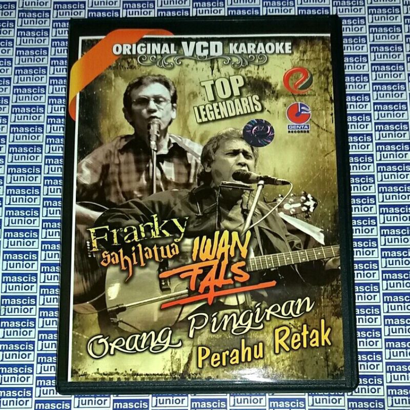 VCD Iwan Fals Franky Sahilatua - Top Legendaris V CD Karaoke
