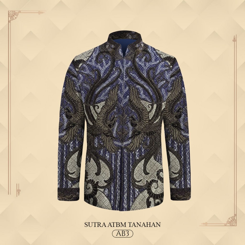 Kemeja batik tulis original batik pria lengan panjang batik jumbo xxxl pria batik anak muda Bahan ba