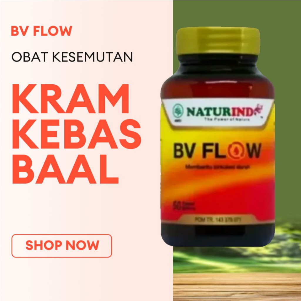 Obat Kebas Kesemutan BV FLOW Naturindo
