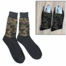 Kaos Kaki PDL TNI/Polisi/Army Loreng Hitam Tebal - Kaos Kaki Tactical Pria