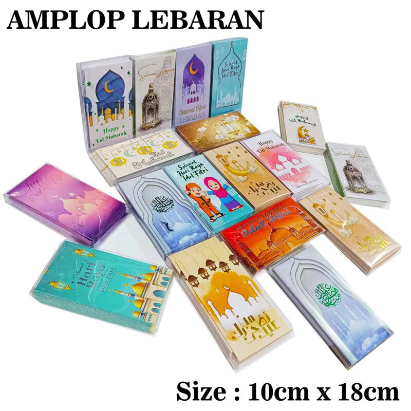

Amplop Lebaran Angpau Lebaran Idul Fitri Amplop Karakter Angpao Lucu / Amplop Lebaran Isi Banyak Isi 50pcs/Pack
