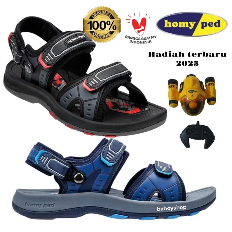 Sepatu Sandal anak laki laki  homyped hawai 02 original