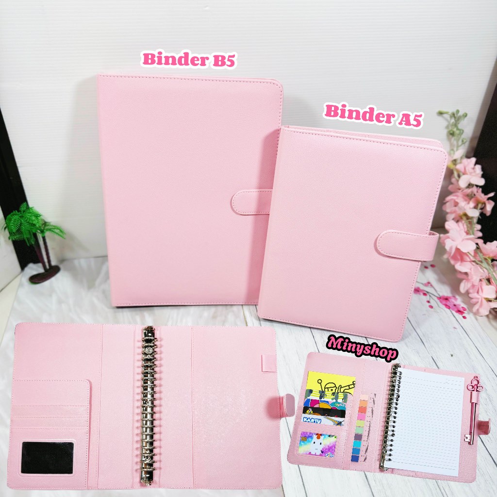 

Binder Polos A5 20 Ring A5 6 Ring B5 26 Ring Pink Soft Agenda Polos Binder Polos A5 B5 Organizer Ekslusif