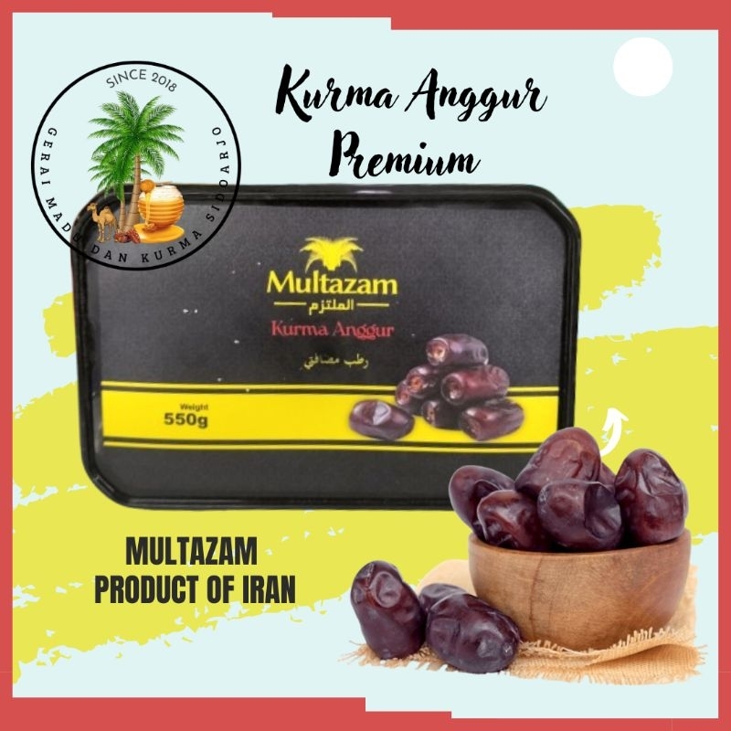 

Kurma bam Multazam premium 550 gram