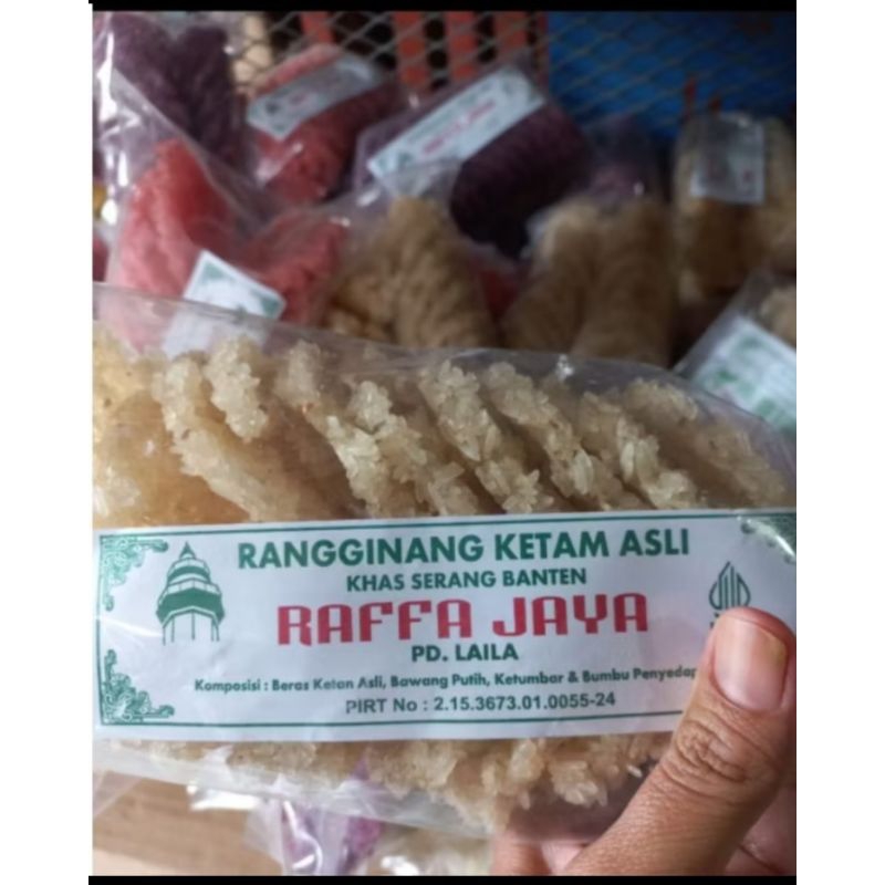 

Rangginang Ketan 300 gram / Rengginang Ketam Khas Banten