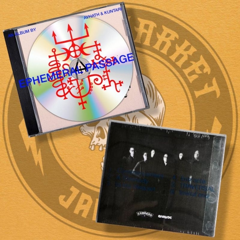 CD Avhath X Kuntari - Ephemeral Passage Original Lawless Jakarta Records & Grimloc Records