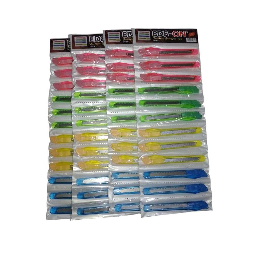 

CUTTER MINI KECIL EDS-ON EDS-120 1 renteng (12 pcs)