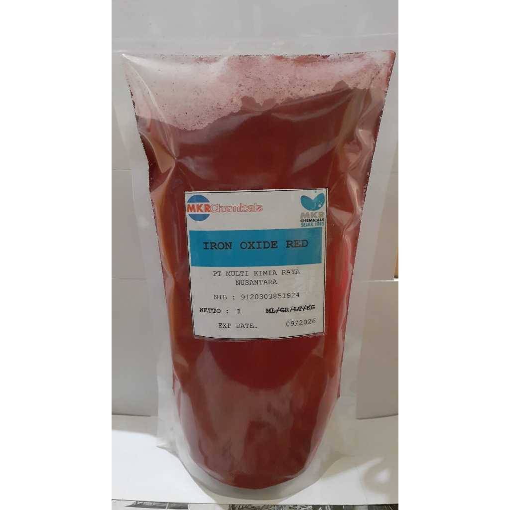 IRON OXIDE RED - 1KG