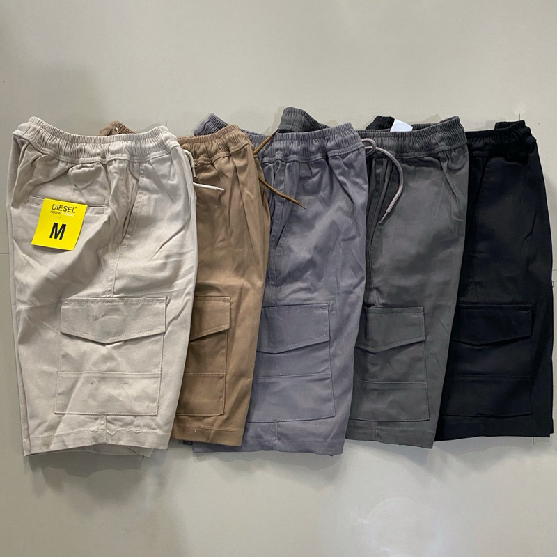 WOVENPANTS CARGO PRIA || CELANA PENDEK PRIA|| DIESEL HOUSE CASUAL