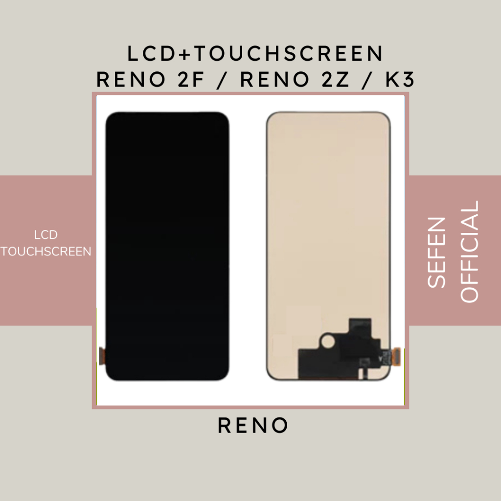 LCD + TOUCHSCREEN RENO 2F / RENO 2Z / K3 FULLSET