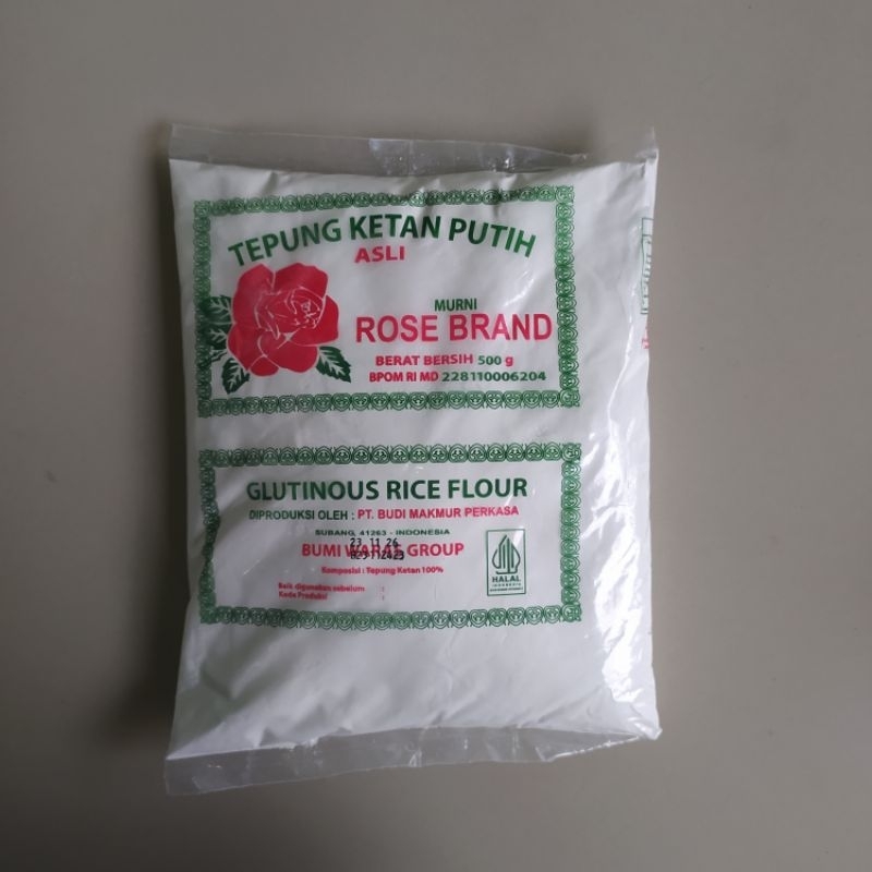 

tepung ketan rose brand 500g