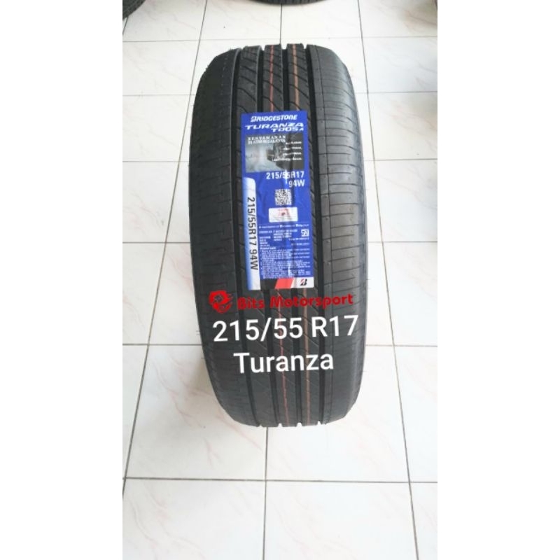 Bridgestone Turanza T005A 215 55 R17 Ban Mobil Veloz, Innova, HRV,BRV,Juke, Dll Tahun 2024