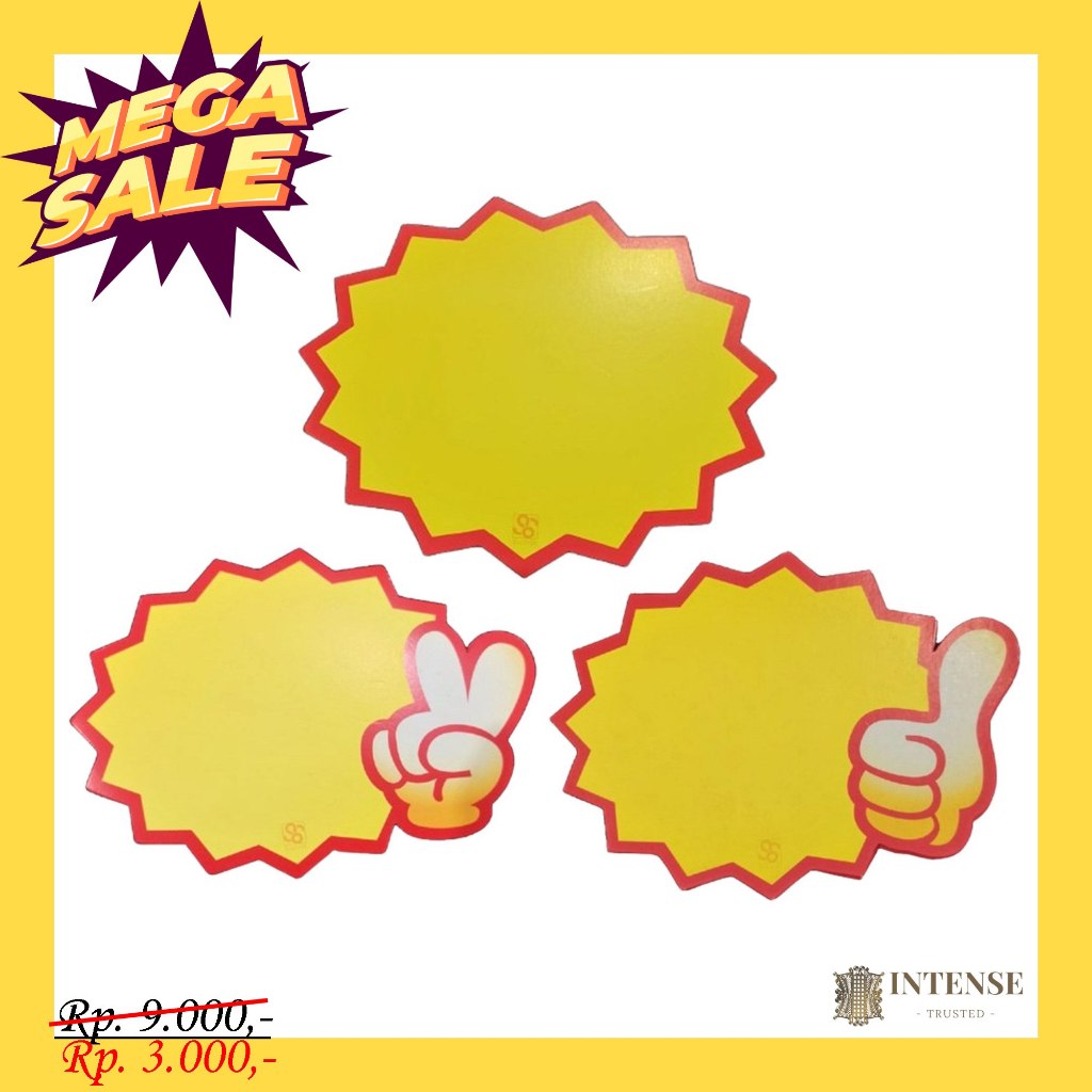 

KERTAS POP SALE ADVERTISING TAG (900406001)