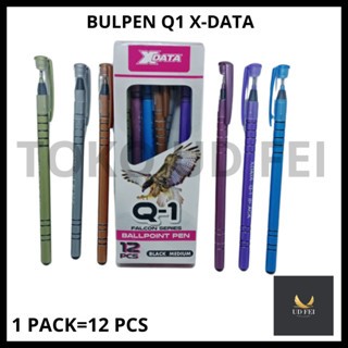 

(1 PACK=12 PCS) BULPEN Q1 / Bulpen/ Balpoin X data Bulpen Q1/ Bulpen Hitam Lusinan