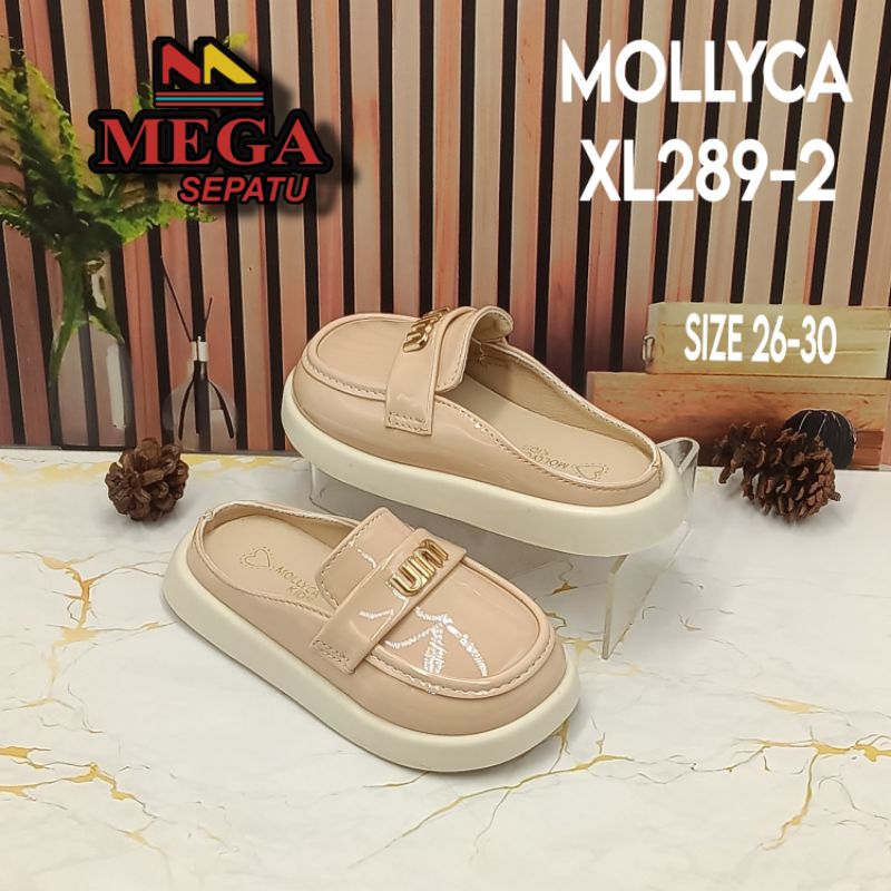 SANDAL TUTUP ANAK CEWE MODEL TERBARU MOLLYCA XL289-2