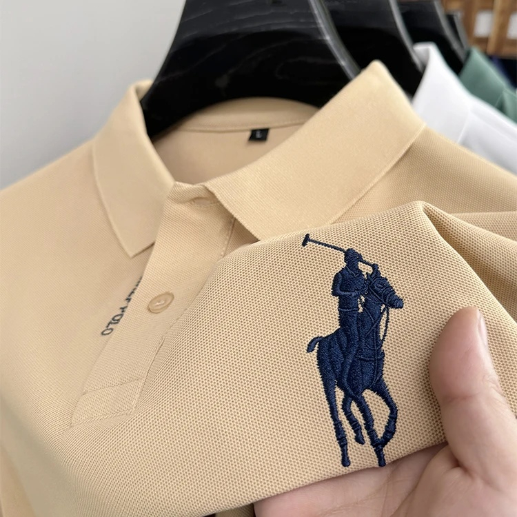 polo shirt pria kaos distro kaos kerah pria casual bordir Lengan pendek kaos pria dewasa kaos polo p