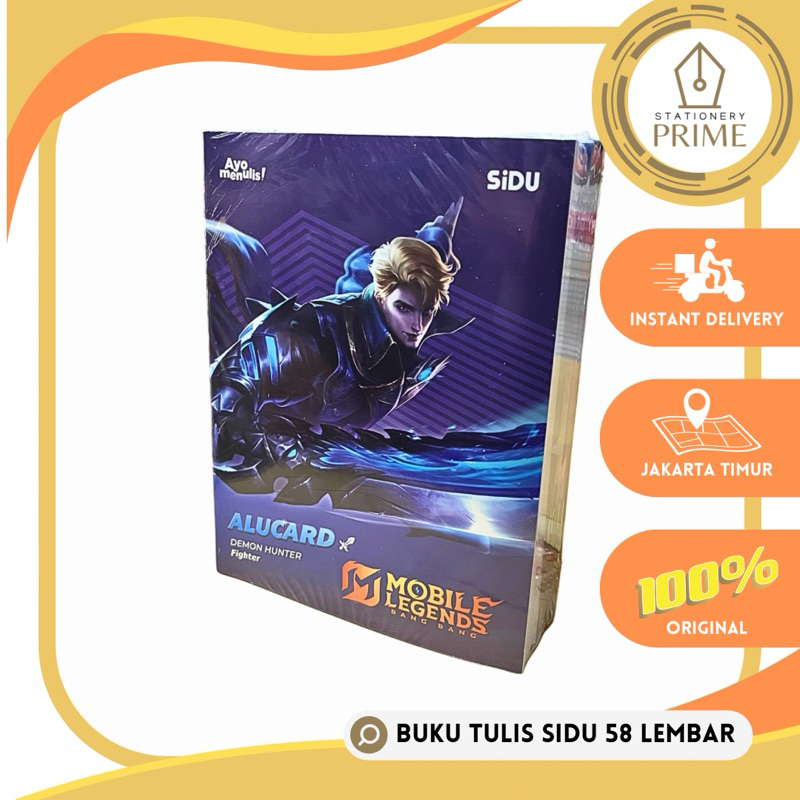 

mh Buku Tulis Sinar Dunia / SIDU 58 lembar Marvel Mobile Legends Timnas Disney Princess ( 1 Pack isi