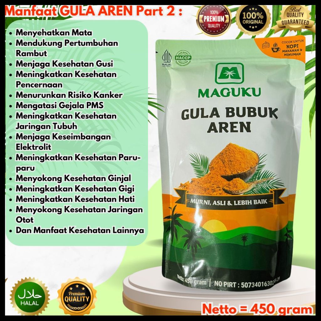 

GULA BUBUK AREN PREMIUM QUALITY, GULA BUBUK AREN ASLI 100% KUALITAS PREMIUM