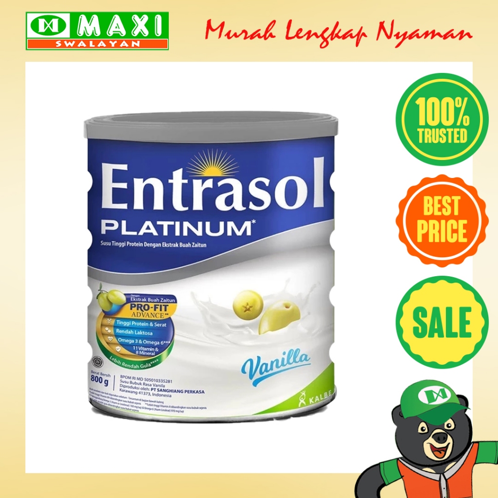 

Entrasol Platinum Vanilla 800gr