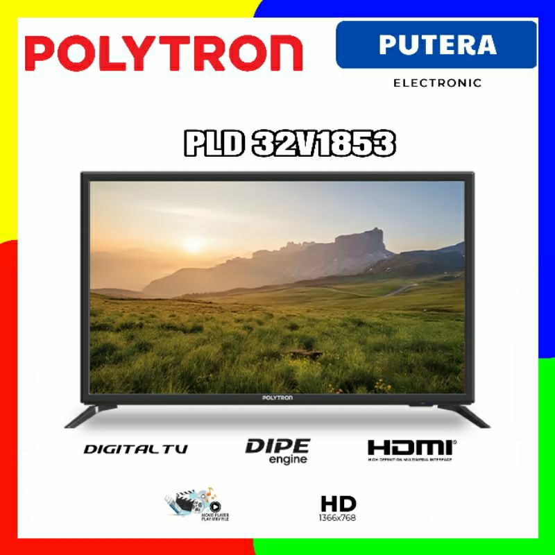 POLYTRON TV 32 inch HD PLD32V1853 / 32V1853