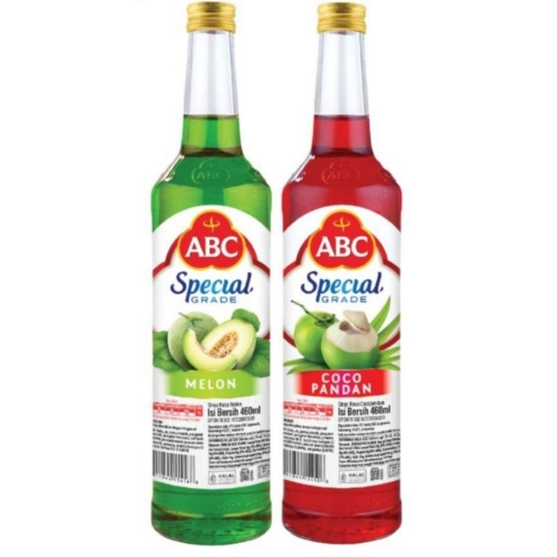 

Syrup sirup ABC special grade 460ml melon / cocopandan