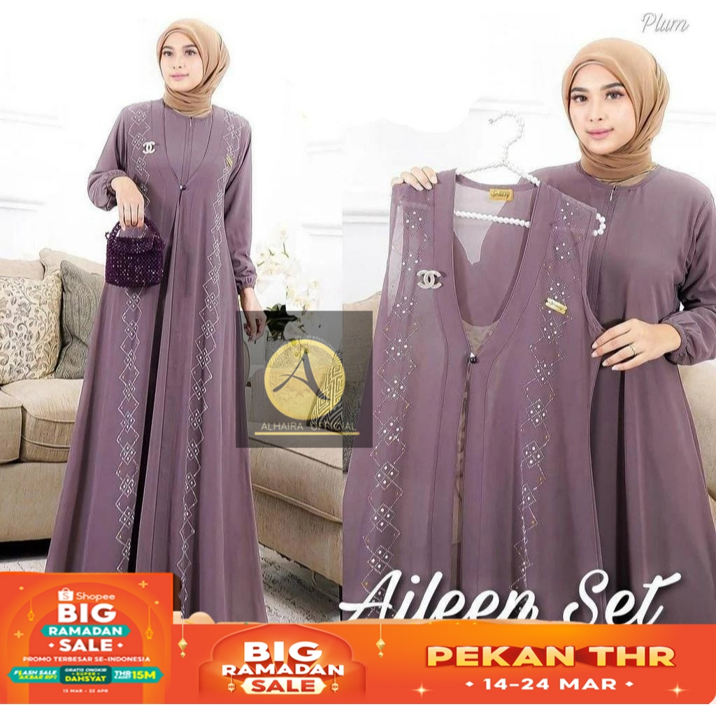 Gamis Set Outer // AILEEN SET JUMBO