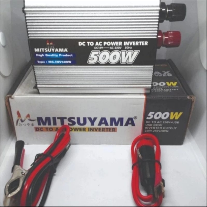 Inverter 500 watt Mitsuyama ms- 500 watt DC to AC power inverter 500 watt