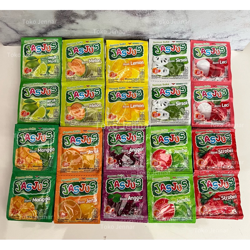 

Jasjus / minuman serbuk instan ‘10s