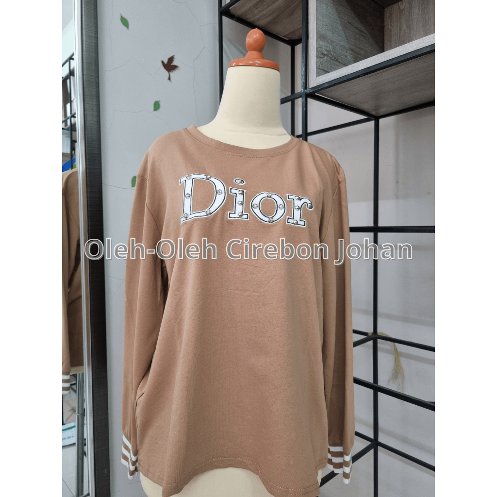 Atasan Wanita - Blouse Wanita Lengan Panjang -  Atasan Dior