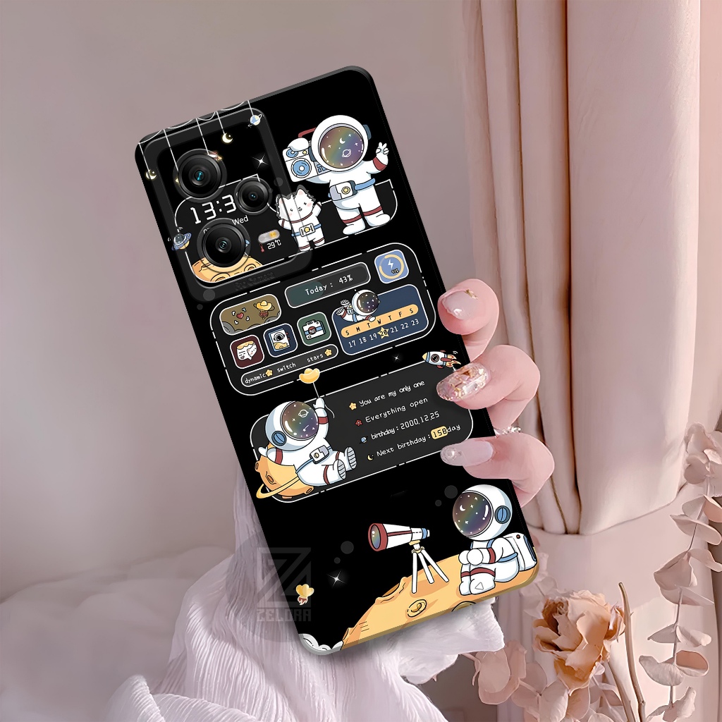 Case Xiaomi Redmi Note 12 Pro Fashion Case Astronod Softcase Xiaomi Redmi Note 12 Pro Silikon Pro Ca
