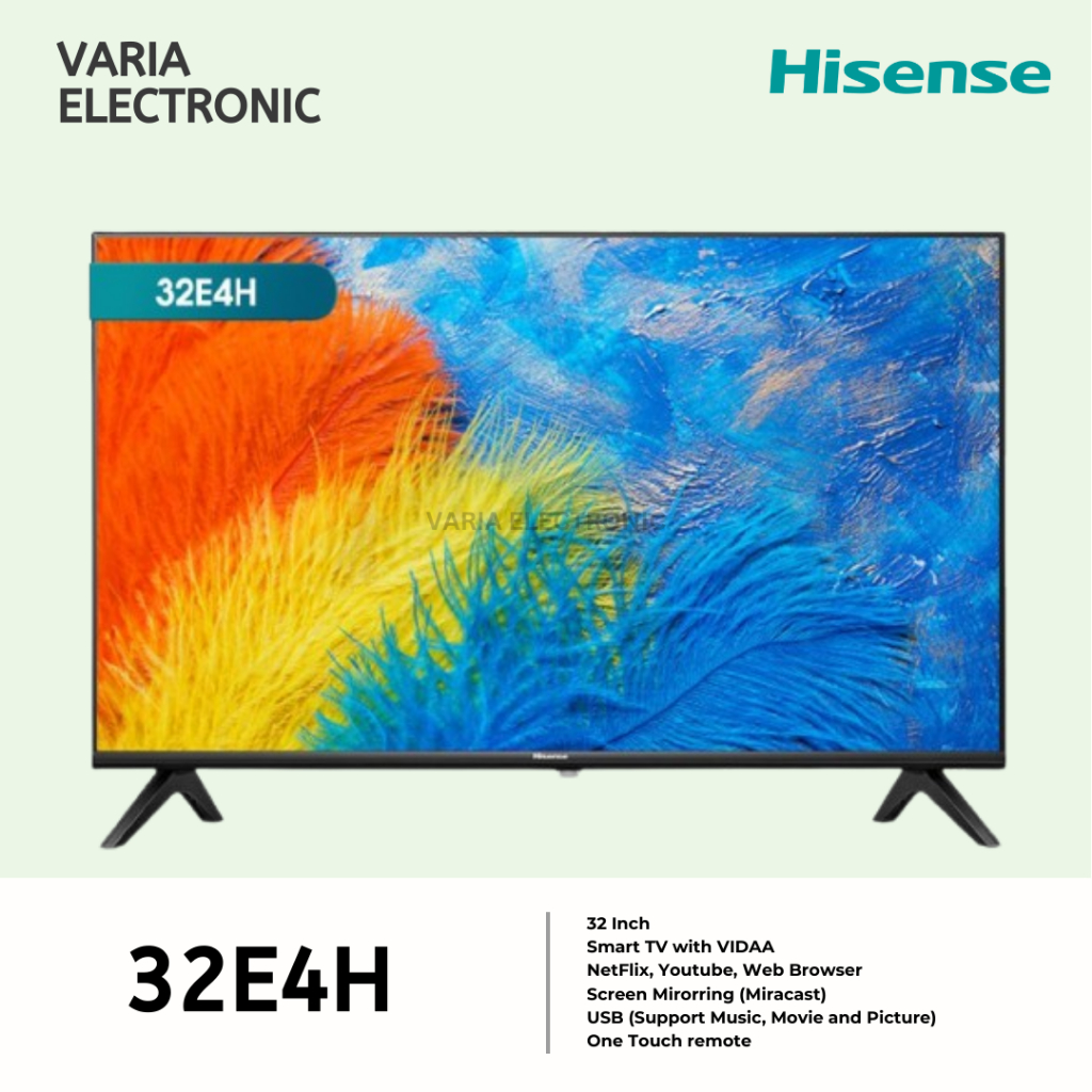 LED TV Hisense 32 inch 32E4H HD Smart TV