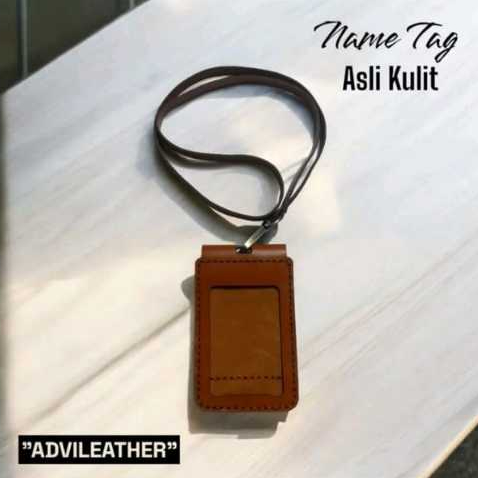 

NAME TAG / ID CARD ASLI KULIT MODEL TERBARU,NAGNET, FULL SET + BOX ORIGINAL 100% KULIT SAPI
