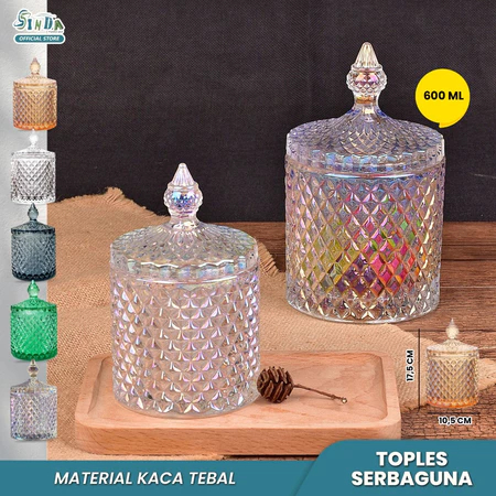 toples kaca kue lebaran/Toples Kaca /toples ASINAN/toples serbaguna kaca/toples candy