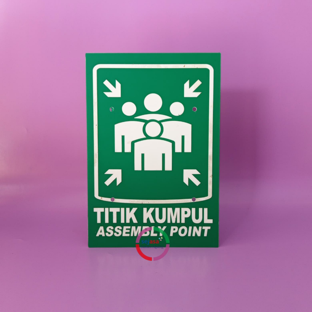 

Papan Akrilik Titik Kumpul | Papan Titik Berkumpul | ASSEMBLY POINT
