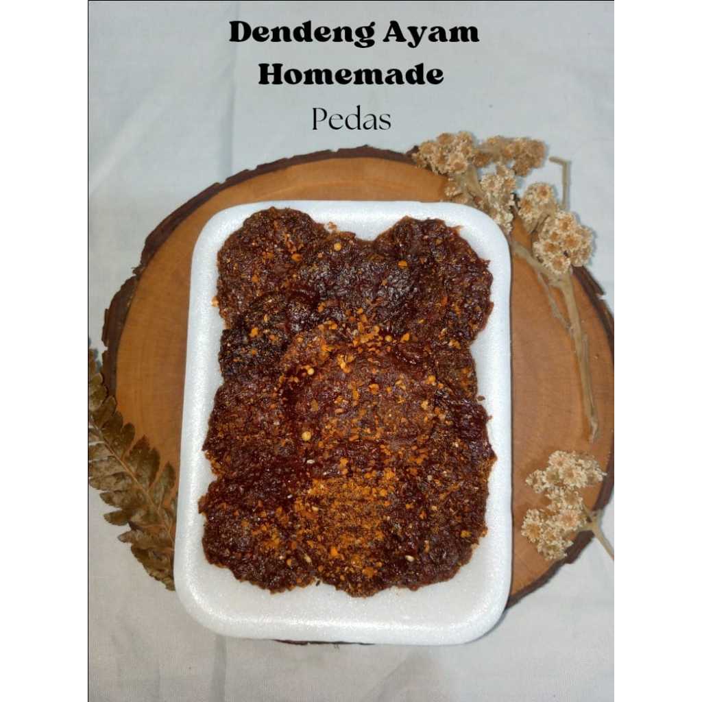 

DENDENG AYAM HOMEMADE PEDAS / DENDENG DAGING AYAM PEDAS MANIS GURIH