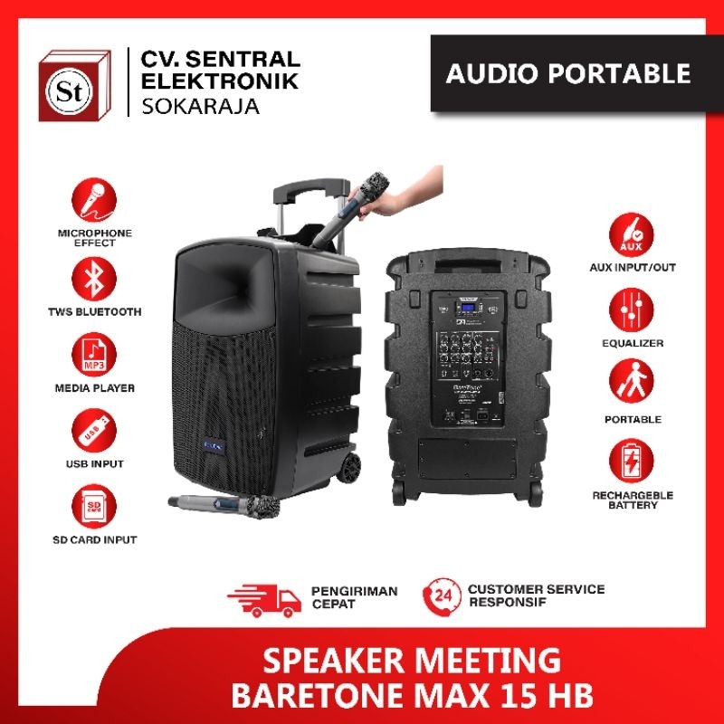 SPEAKER BARETONE 15HB