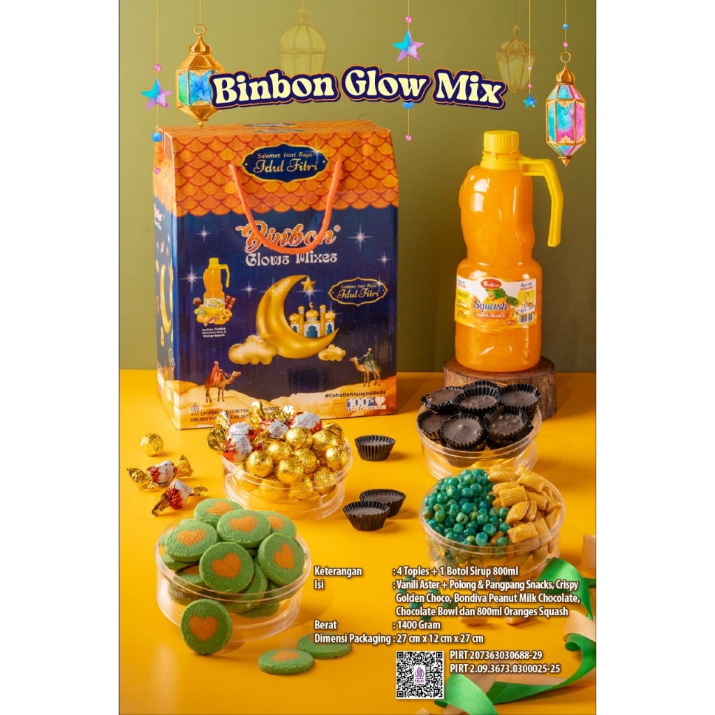 

BINBON GLOW MIX PARCEL LEBARAN