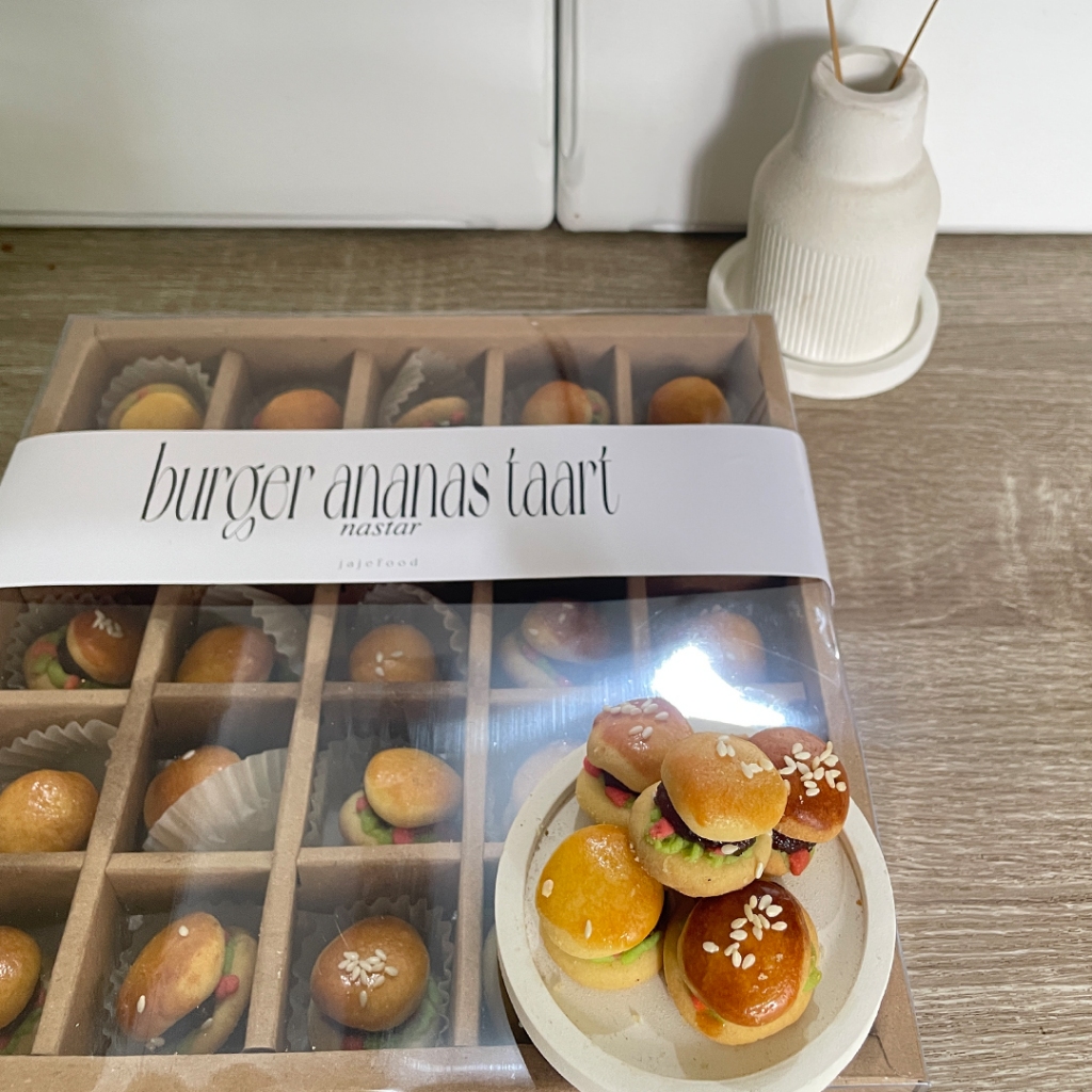 

Nastar Burger (Butter) | Jaje Nastar | Nastar Sekat Hampers Lebaran