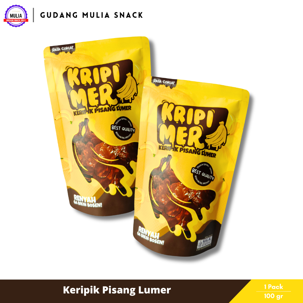 

KRIPIMER Keripik Pisang Lumer | Kripik Pisang Coklat