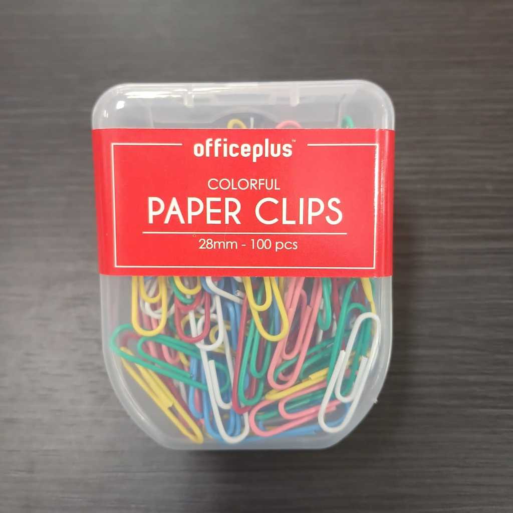 

OFFICE-P PAPERCLIP 28MM COLOUR OP-PC28COL