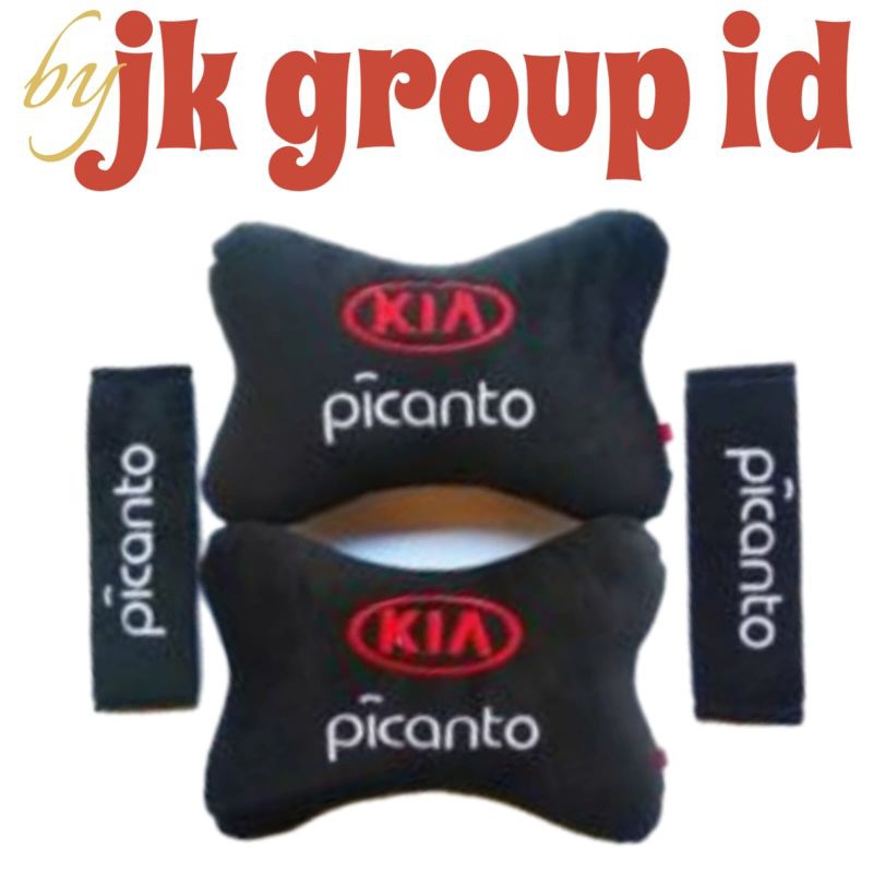 BANTAL LEHER MOBIL KIA PICANTO/BANTAL 2 IN 1/BANTAL SET/BANTAL SANDAR/BANTAL MOBIL MURAH/BANTAL MOBI