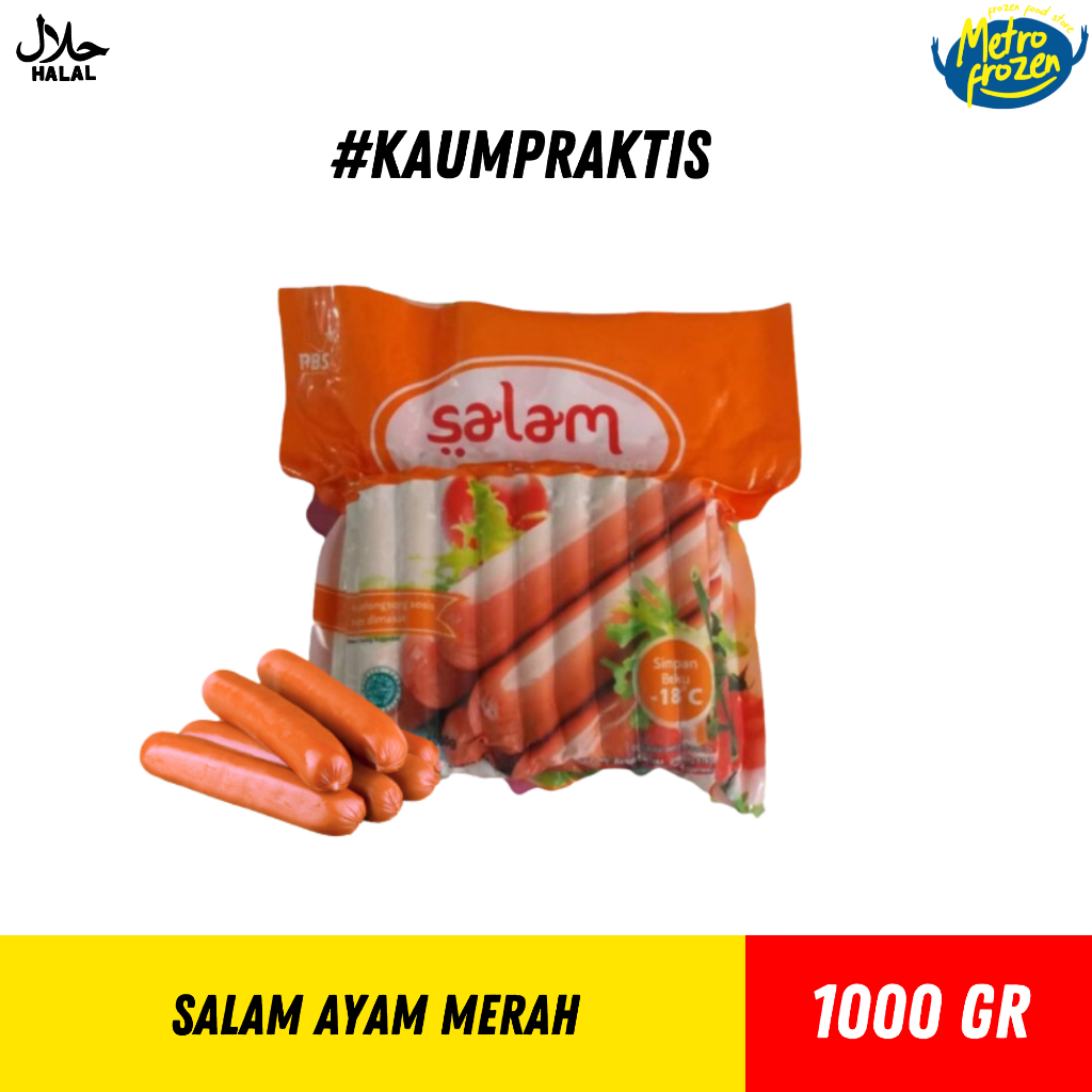 

Salam Sosis Ayam Merah 1kg