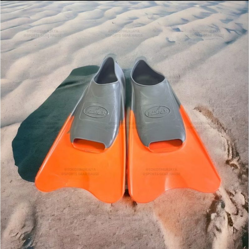 Pantas Fins Original Kaki katak Renang