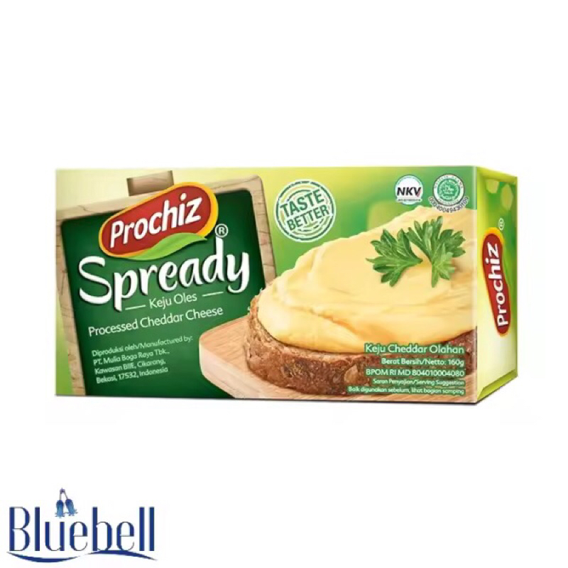 

Prochiz Spready Keju Oles 160g Selai Keju