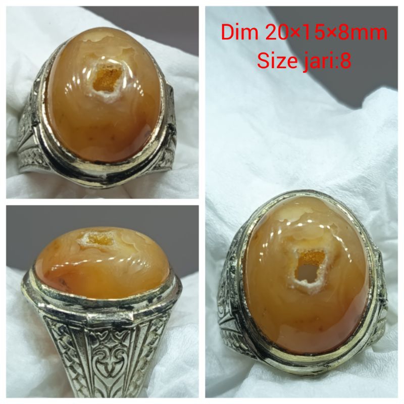 CINCIN BATU YAMAN MADU COMBONG KUNING KINASIH