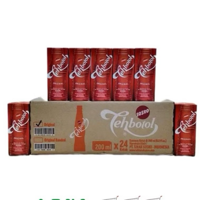 

TEH BOTOL SOSRO KOTAK 200 ML 1 DUS ISI 24