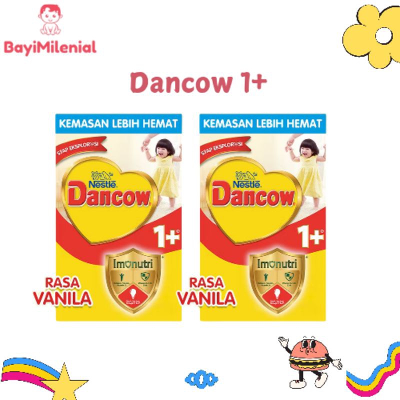 

dancow 1+ vanilla 750g