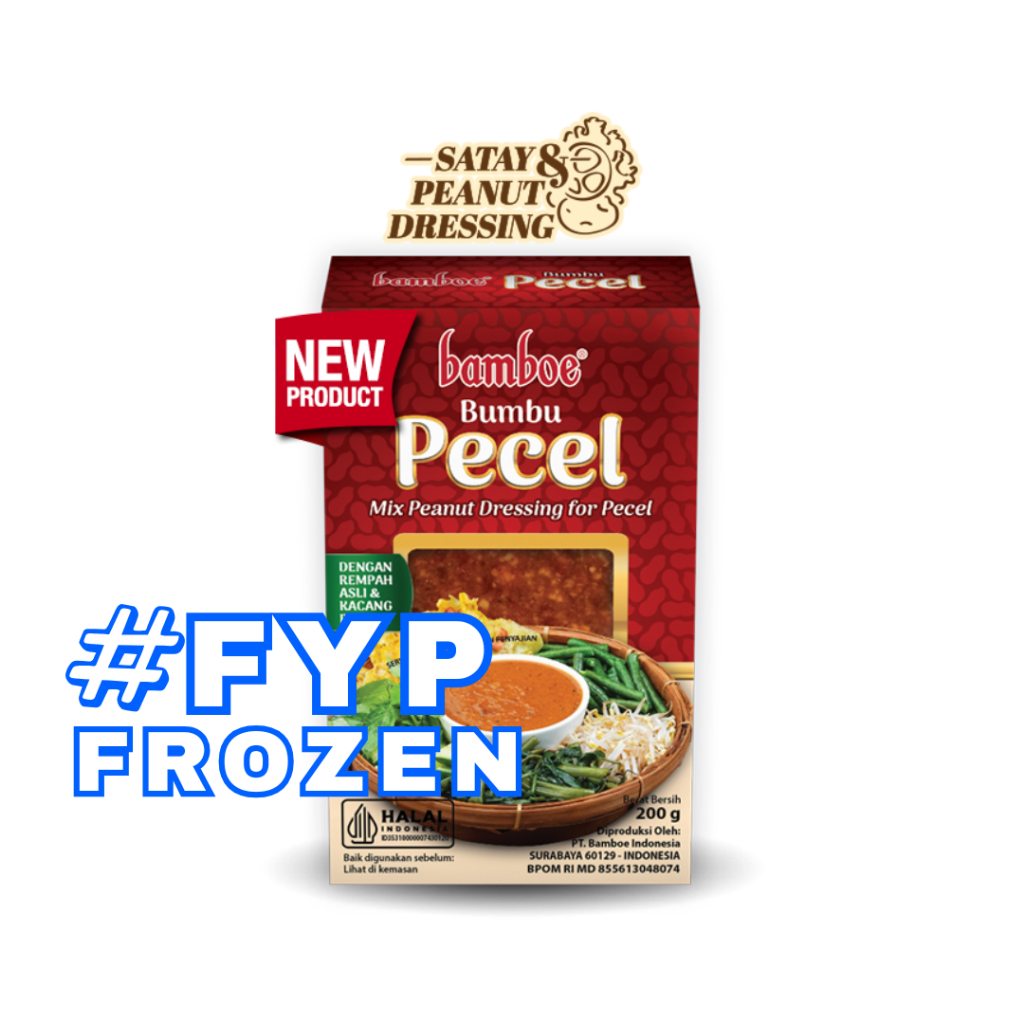 

BAMBOE BUMBU PECEL 200GR / SAMBAL PECEL