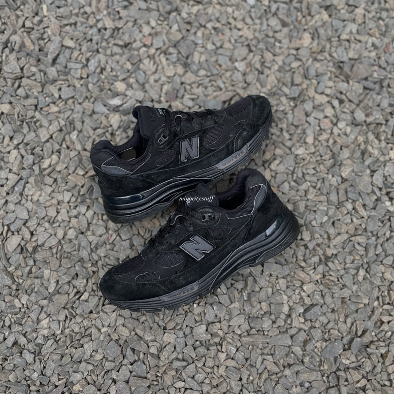 New Balance 992 USA Triple Black 44 Original