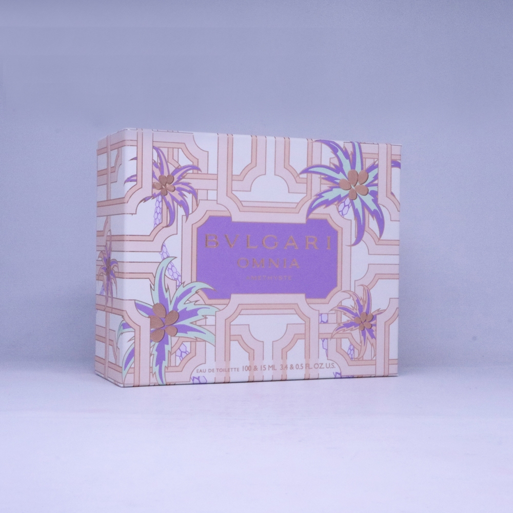 Bvlgari Omnia Amethyste Woman (Gift Set A) (100+15 ML) Parfum Wanita Women Tahan Lama